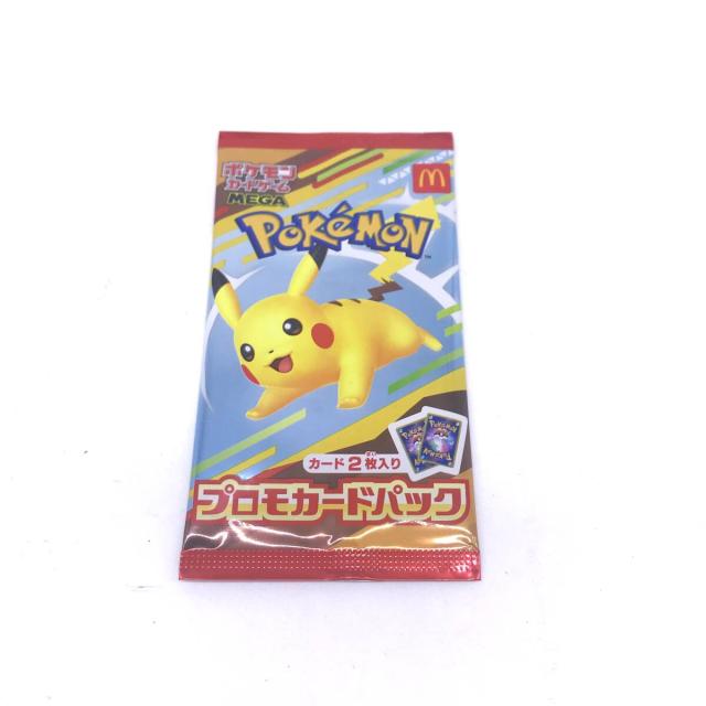 マクドナルド　ポケモンカードゲーム　MEGA プロモカードパック　2枚入り　5個 マクドナルド ポケモンカードゲーム MEGA プロモカードパック